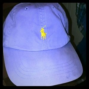 Purple polo hat